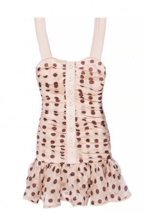 Polka dot ruched dress, zdjęcie 1 Polka dot ruched dress od Zimmermann